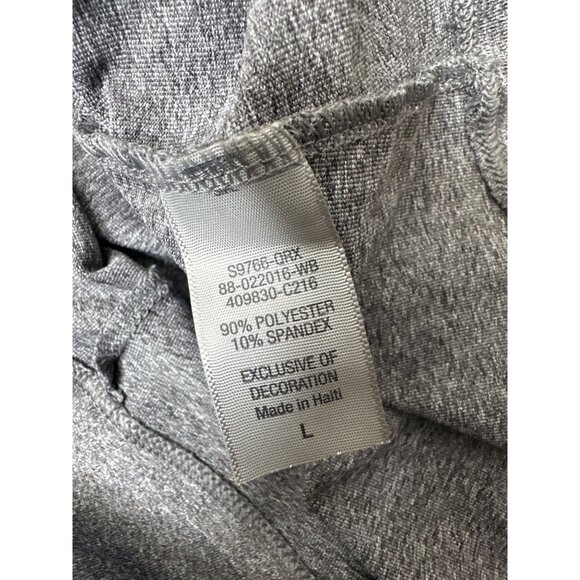 Champion Womens Racerback Tank Top Duodry+ Gray Size L Polyester/Spandex - Picture 5 of 7